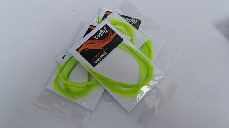 Flybox Goose Biots in Fl.Chartreuse